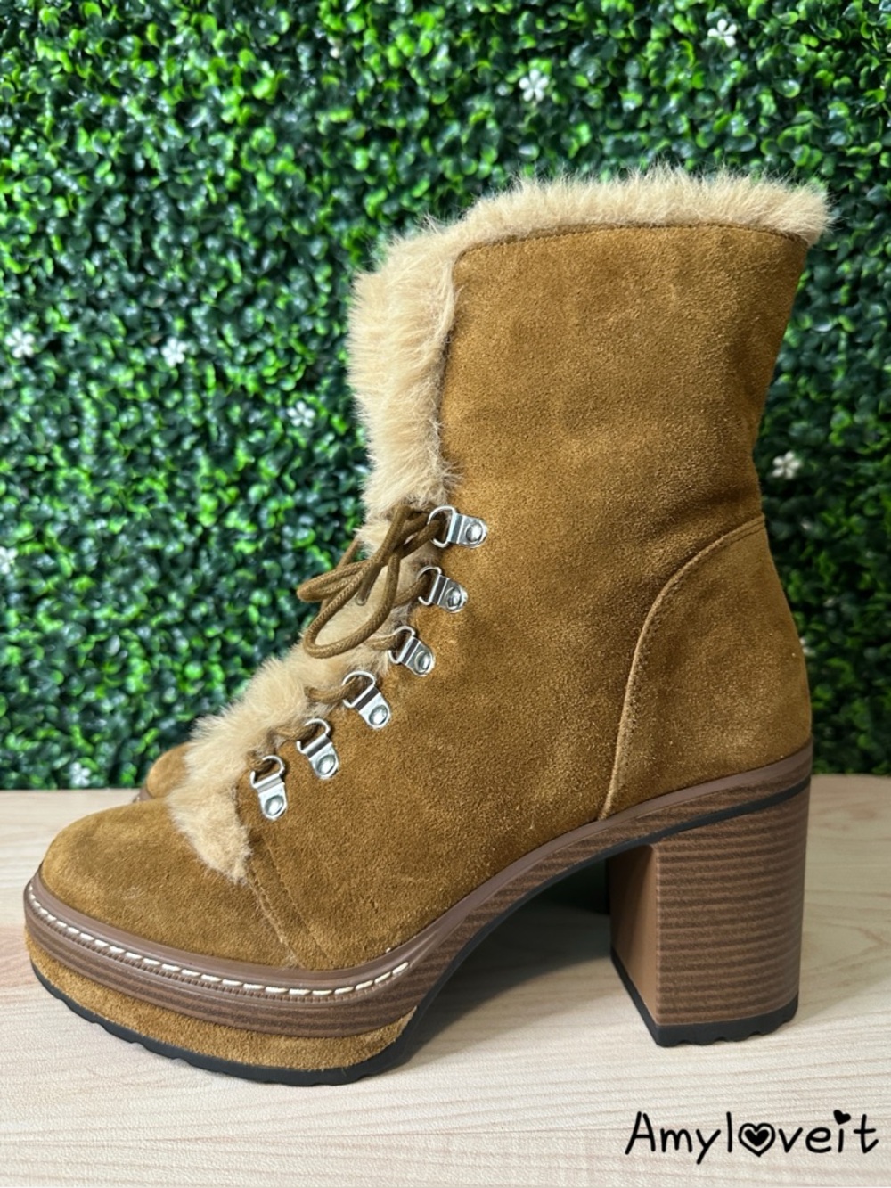 Steve Madden Scoops Platform Boots New #98